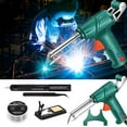 thumbnail image 1 of Soldering Iron Kit, 60W Soldering Gun Automatic Hand-held Solder Gun Iron Kit Welding Tool, 110V Automatic Welding Gun, for Electronic Repair, Home appliance repair, DIY B, 1 of 6