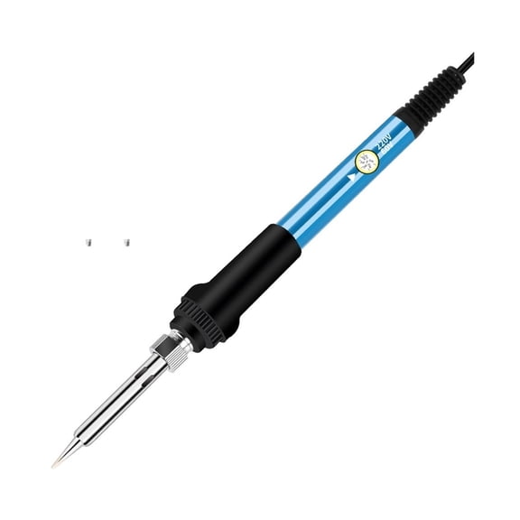 Soldering Iron Kit,Electric Soldering Gun Welding Tools With ON/OFF Swicth, Fast Heating Ceramic Thermostatic Design ,Wide Applications