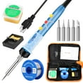 thumbnail image 1 of Soldering Iron Kit Electronics, SREMTCH 80W Digital LCD Adjustable Temperature Welding Tool, 1 of 7