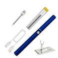 thumbnail image 1 of Soldering Iron Kit, Smart OLED Soldering Pen Kit, Mini Portable Solder Iron with Universal Tips, Stand, Solder Wire, 356-896℉ 3S Fast Heating, Temperature Calibration, Auto Sleep, 1 of 5