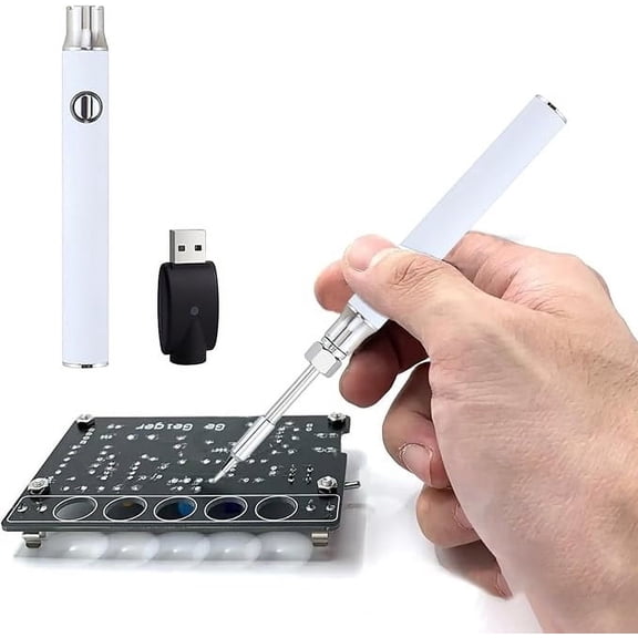Soldering Iron Kit under $5! Xqxayjr USB Soldering Iron Kit with Adjustable Voltage, Portable Welding Tool Pen for Electronics and DIY Repair