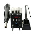 thumbnail image 1 of Soldering Iron Kits, 60W Soldering Station Hot Air Rework Durable Digital Soldering Station, Electric Welding Tool for Home Appliance Phone Black, 1 of 7