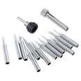 thumbnail image 1 of Soldering Iron Tip Kit Precision Copper Socket Tips Fast Heating Multipurpose Set of 1, 1 of 6