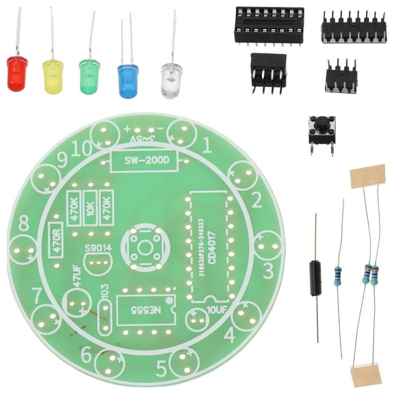 Soldering Kit for Beginners DIY Electronic Kits Practice Soldering with Circuit Board for Adults and Kids Learning Projects