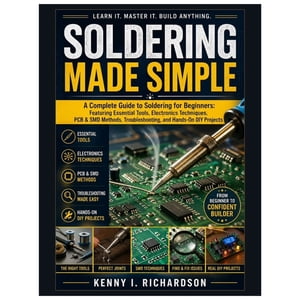 Soldering Made Simple: A Complete Guide to Soldering for Beginners: Featuring Essential Tools, Electronics Techniques, P, (Paperback)