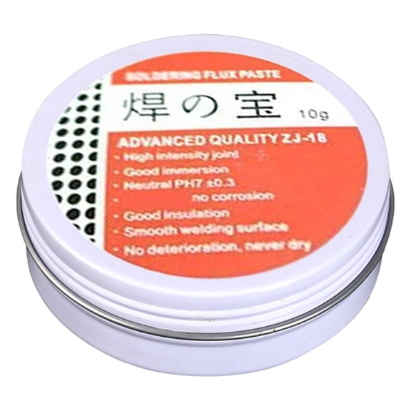 Soldering Paste Flux for Electronic Circuit Repair, No Clean Solder Flux Paste 10g, High Performance Rosin Flux for Electrical Soldering, Strong Welding Power with Long Use Cycles