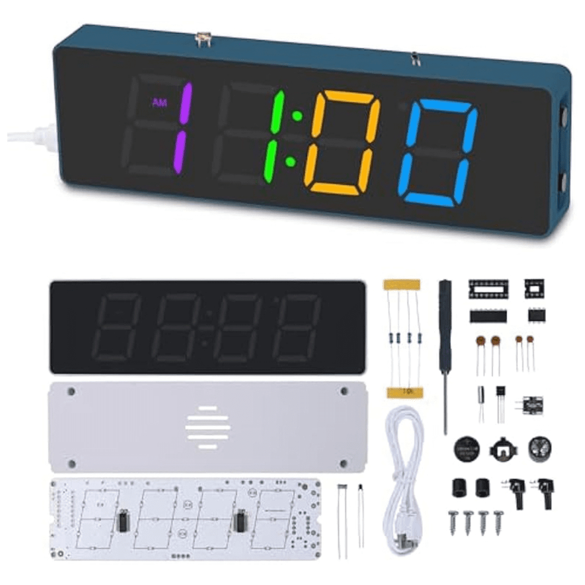 Yidab Soldeing Pactice Kit DIY Walkie-Talkie Inteactive