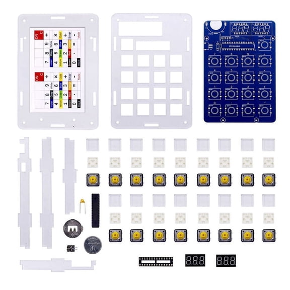 USB/Battery Powered Desk Calculator Soldering Project Kit