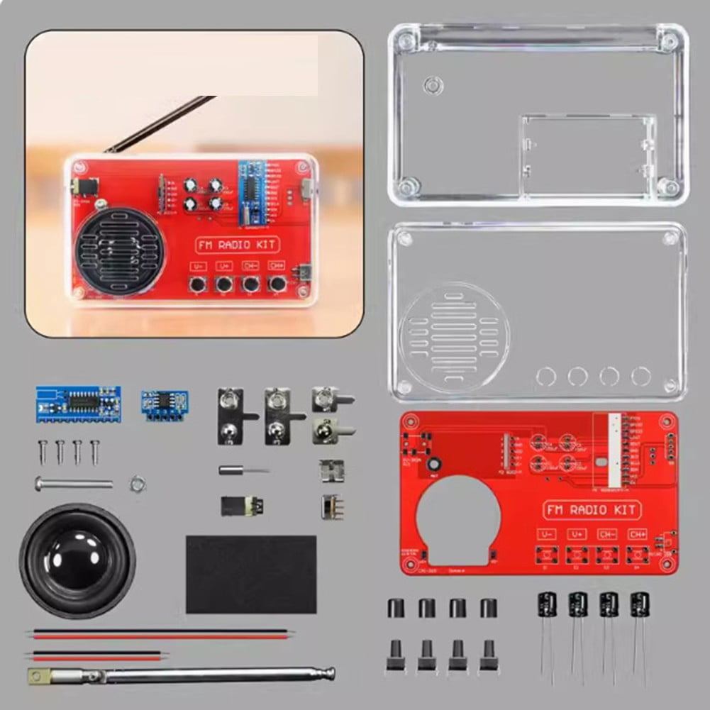 Soldering Project Fm Radio Kit With 50 To 108Mhz Frequency Range ...