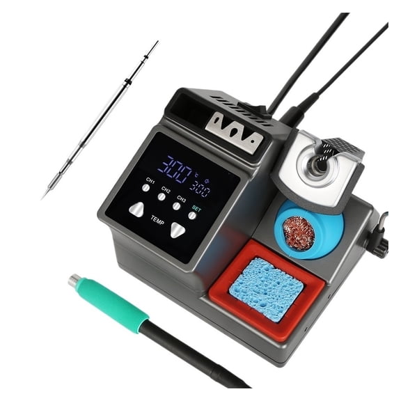 Soldering Station Compatible Original Soldering Iron Tip 210/245/115 Handle Lead-free Electronic Welding Rework Station ,Complete Set
