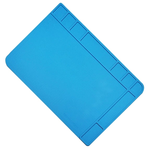 Soldering Station Mat Antistatic High Temperatures Resistance Silicone Work Mat for Electronic Phone Laptop