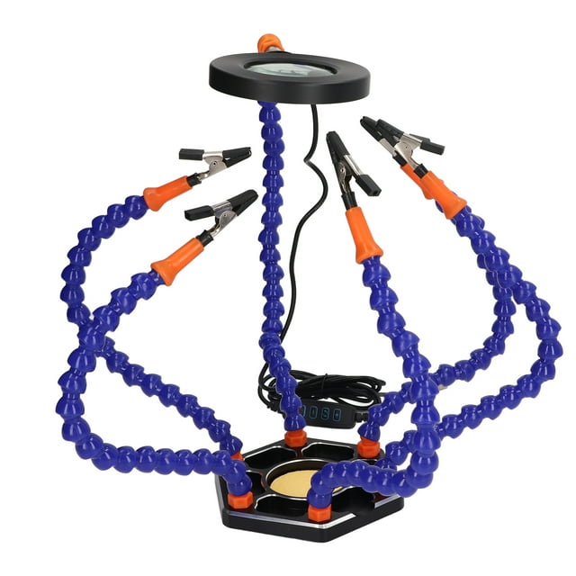 Soldering Station Multifunctional Soldering Tool with 6 Flexible Arms
