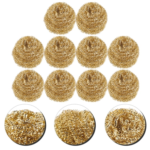 10pcs Brass Wire Soldering Tip Cleaners for Cleaning Soldering Irons and Tips