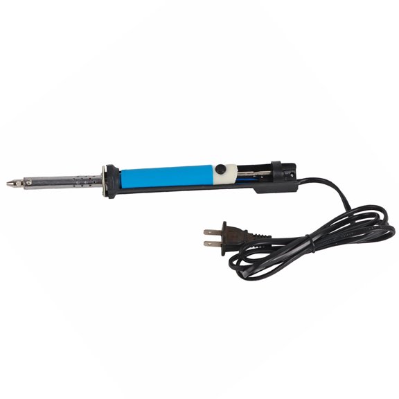 Soldering Tool Tin Suction Iron, 2 in 1 One Handed Operation US Plug Multi Function Electric Soldering Iron for Metal Jewelry