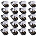 thumbnail image 1 of Solderless 2-Pin LED Wire Connectors with Locking Buckle, Quick Splice Lever Wire Terminal for 22-18 AWG, No Stripping Tool for Lights, Appliances, Pack of 20, By Preplabs, 1 of 8