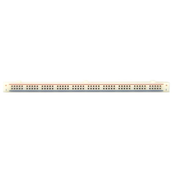 Solderless Breadboard - 6.5" x 0.3" - 100 Contact Points