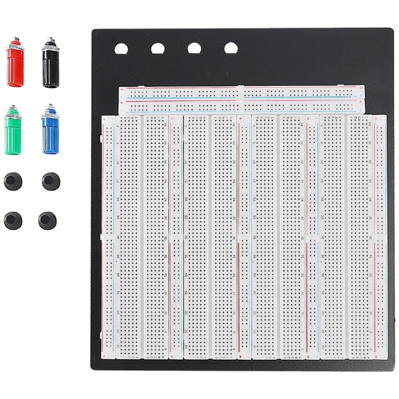 Solderless Breadboard With 3220 Connection Holes Multipurpose For Circuit Assembly And Debugging