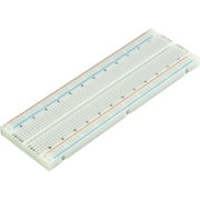 Solderless Plug-In Breadboard 830 Tie Points, 6.5 x 2.1 - ROHS Compliant