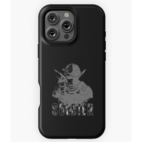 Soldier 1 Military Design Phone Case for iPhone 16 15 14 13 12 11 Pro Max