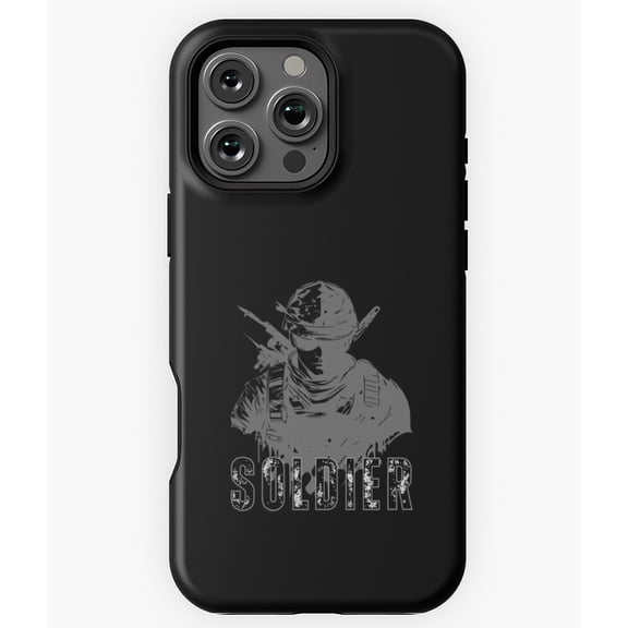 Soldier 1 Military Design Phone Case for iPhone 16 15 14 13 12 11 Pro Max