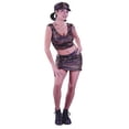 thumbnail image 1 of Shimmering Camouflage Soldier - 5 Pc Halloween Costume - Fun World - Adult (M/L), 1 of 2