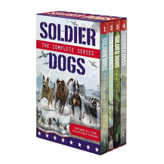 Soldier Dogs Soldier Dogs 4-Book Box Set: Books 1-4, (Paperback)
