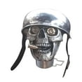 thumbnail image 1 of Soldier Grip Gear Knob Sliver Car Stick Shifter Handle Skeleton Style for Manual Automatic Transmission Upgrade Durable Metal Lever Replacement, 1 of 8