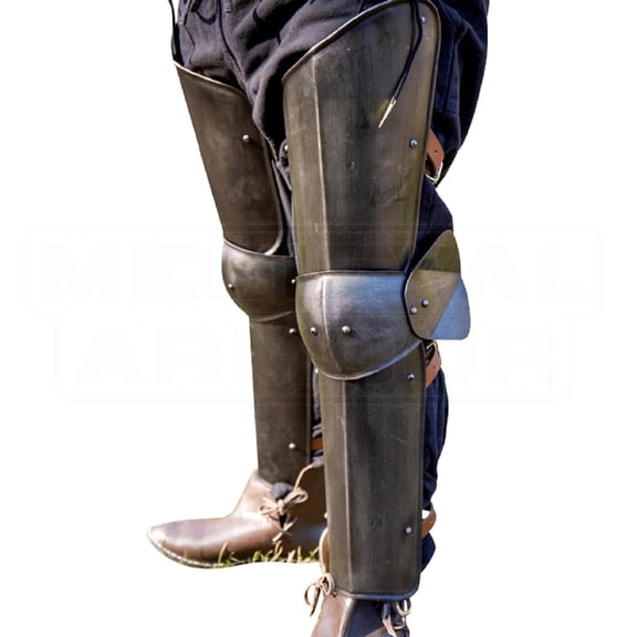 Soldier Leg Protection Epic Dark knight Leg Guard Gothic Armour