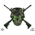 thumbnail image 1 of Soldier Military Army Camouflage Skull - 5" Vinyl Sticker - For Car Laptop I-Pad - Waterproof Decal, 1 of 1