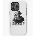 thumbnail image 1 of Soldier Military Design Phone Case for iPhone 16 15 14 13 12 11 Pro Max, 1 of 2
