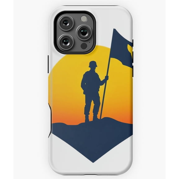 Soldier Military Design Phone Case for iPhone 16 15 14 13 12 11 Pro Max