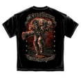 thumbnail image 1 of Soldier No One Get Left Behind Military 100% Cotton Black T-Shirt Small, 1 of 2