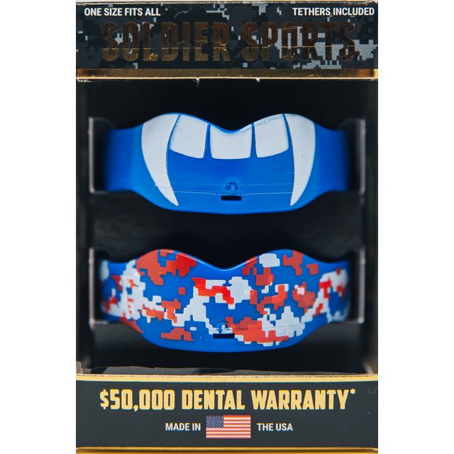 Soldier Sports Patriot Mouthguard 2Pack
