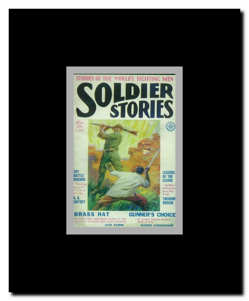 Soldier Stories (Pulp) Framed Movie Poster