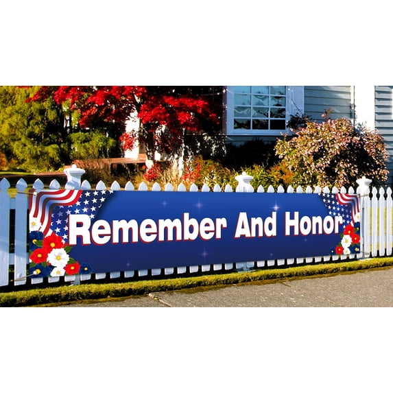Soldier We Are So Proud of You Banner American Patriotic Theme Veterans Day 4th of July Memorial Day Outdoor Party Decoration