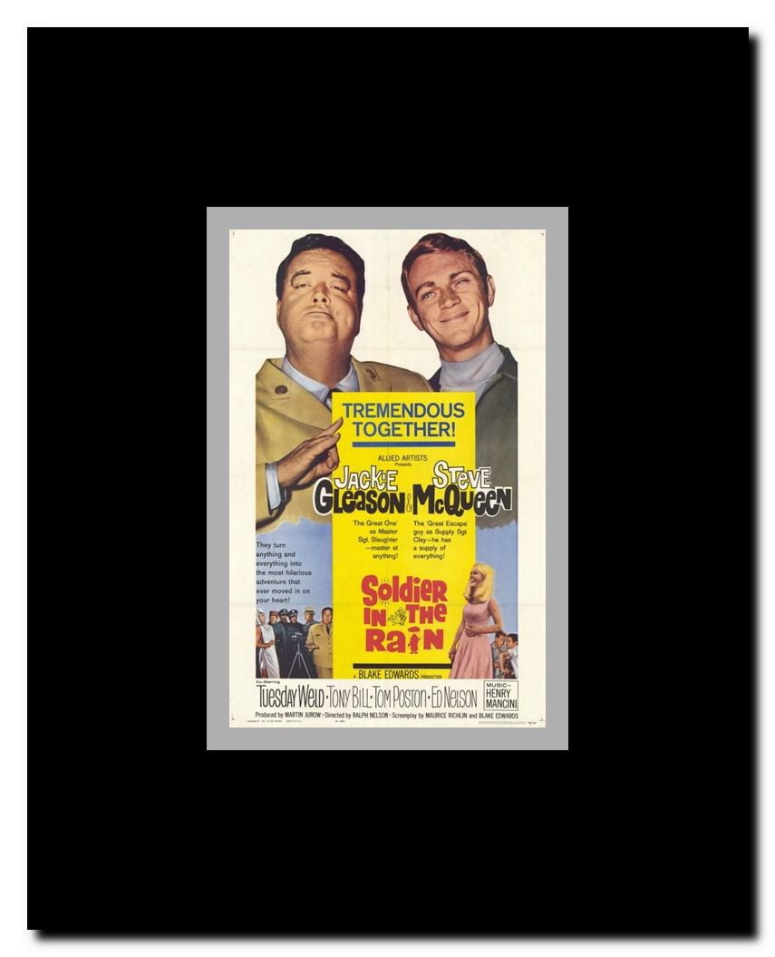 Soldier in the Rain Framed Movie Poster