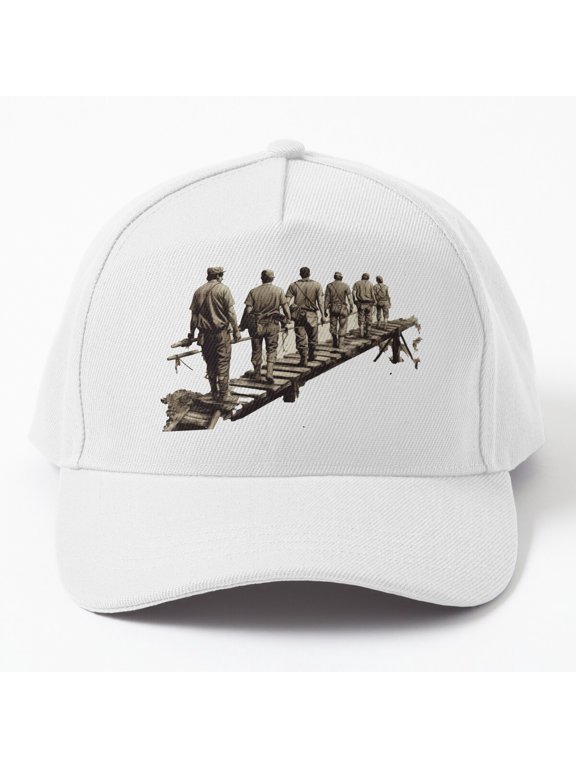 Soldier's Mettle Baseball Hat, Strength and Resilience Military Statement Design Cap