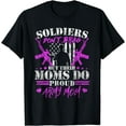 thumbnail image 1 of Soldiers Don't Brag Moms Do Proud Army Mom Military Mother T-Shirt, 1 of 3