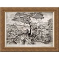 thumbnail image 1 of Soldiers at Rest 24x20 Gold Ornate Wood Framed Canvas Art by Pieter Bruegel the Elder, 1 of 2