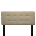 thumbnail image 1 of Sole Designs 8-button Tufted Arcadia Natural Headboard Full, 1 of 2