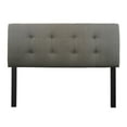 thumbnail image 1 of Sole Designs 8-button Tufted Candice Charcoal Headboard California King, 1 of 2
