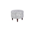 thumbnail image 1 of Sole Designs Sophia by  Upholstered Round Ottoman SedimtSable, 1 of 5