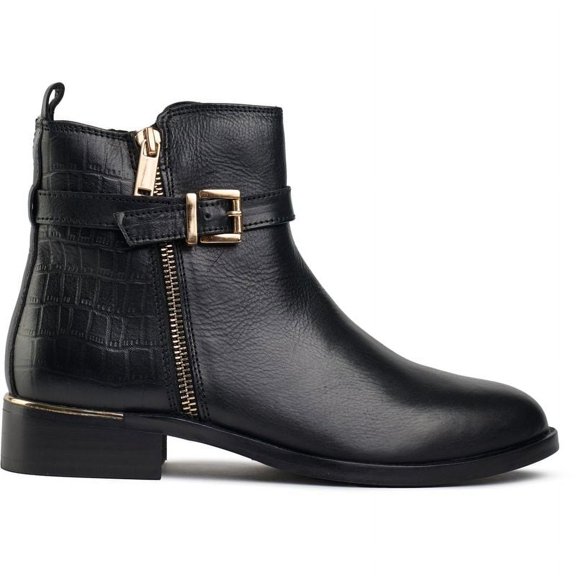 Sole Gada Zip & Buckle Boots
