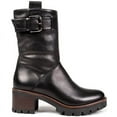 thumbnail image 1 of Sole Made In Italy Arezzo Heeled Biker Boots, 1 of 4