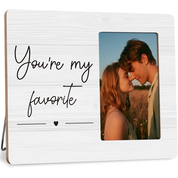 Sole Mate Frame Gifts for Couple, Boyfriend Girlfriend Picture Frame, You Are My Favorite Frames Fits 4x6 Photo