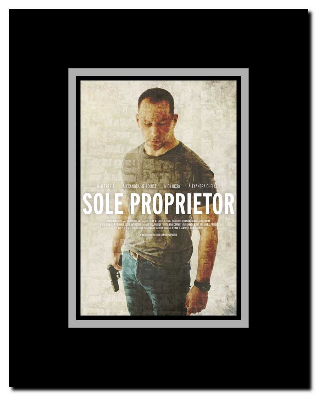 Sole Proprietor Framed Movie Poster