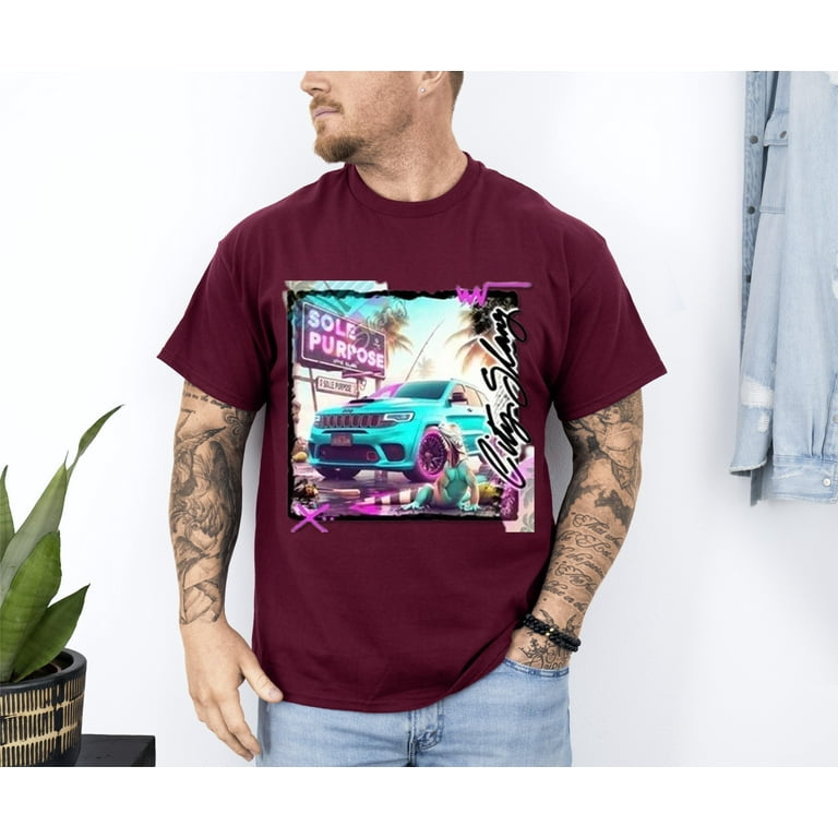 Sole Purpose LeBron 8 South Beach Sneaker Shirt to match for Sneakerhead Trackhawk Iguana hyper pink
