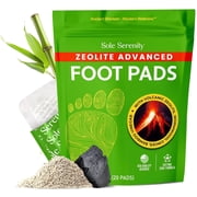 Sole Serenity Deep Cleansing Foot Pads for Heavy, Tired, Achy Feet - 20 Pads