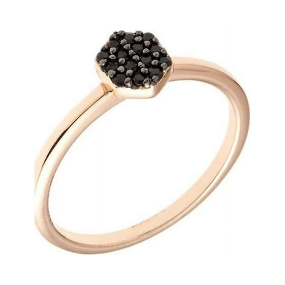 Sole du Soleil Daffodil Collection Women's 18k Gold Plated Stackable Fashion Ring