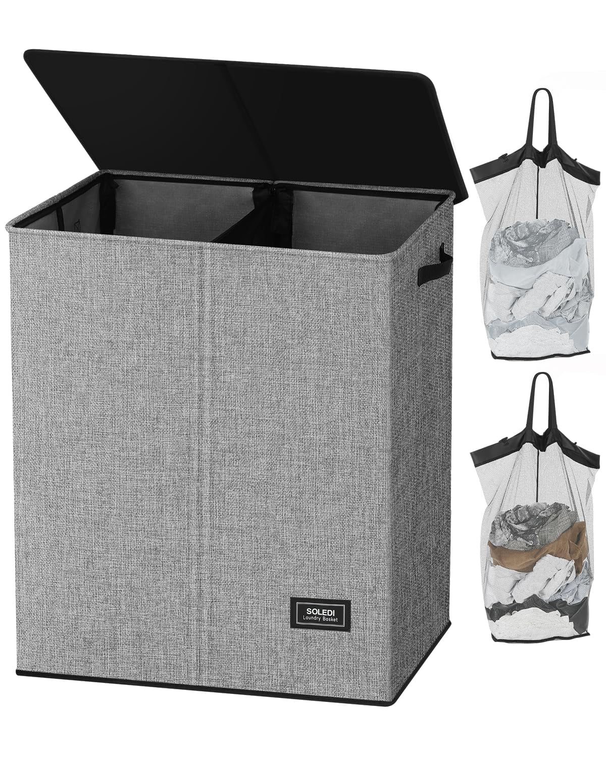 ⇒ Cesto ropa sucia recycled hamper infinity 59 l blanco ▷ Precio. ▷ Comprar  con los Mejores Precios. Ofertas online